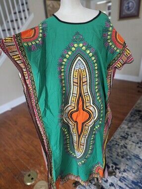 NF Traditional Boho Cotton Kaftan One Size